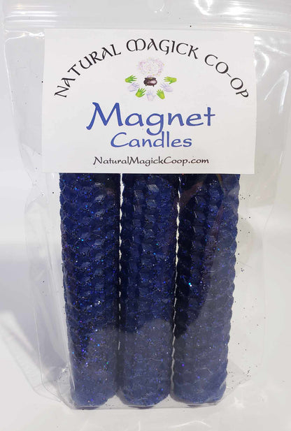 Magnet Candles - Natural Magick Co-op