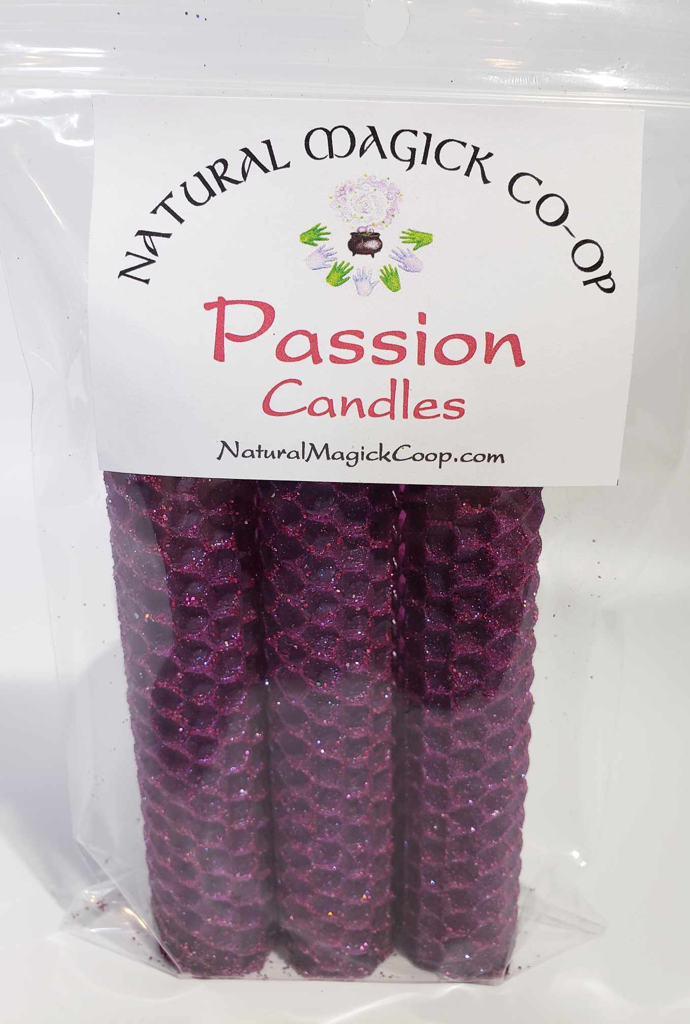 Passion Candles - Natural Magick Co-op