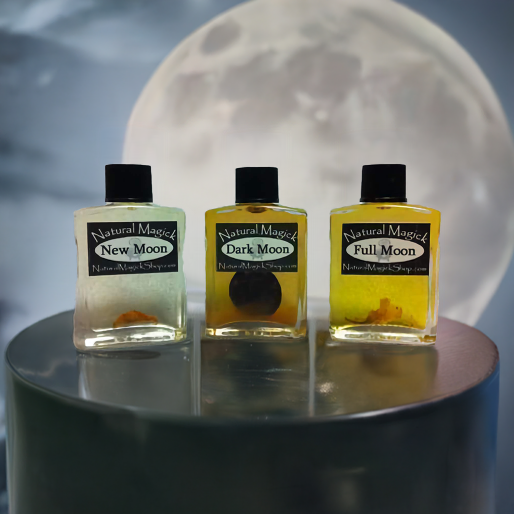 Moon Phases Oil Set - Natural Magick Co-op