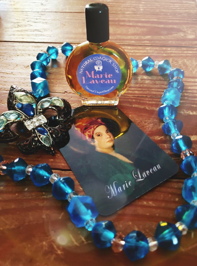 Marie laveau oil by Susan Dubose for natural magick shop